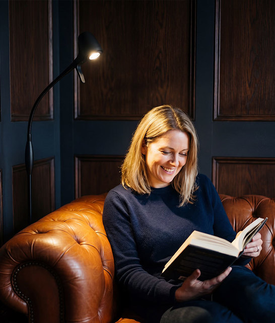 Reading under HD Original Light