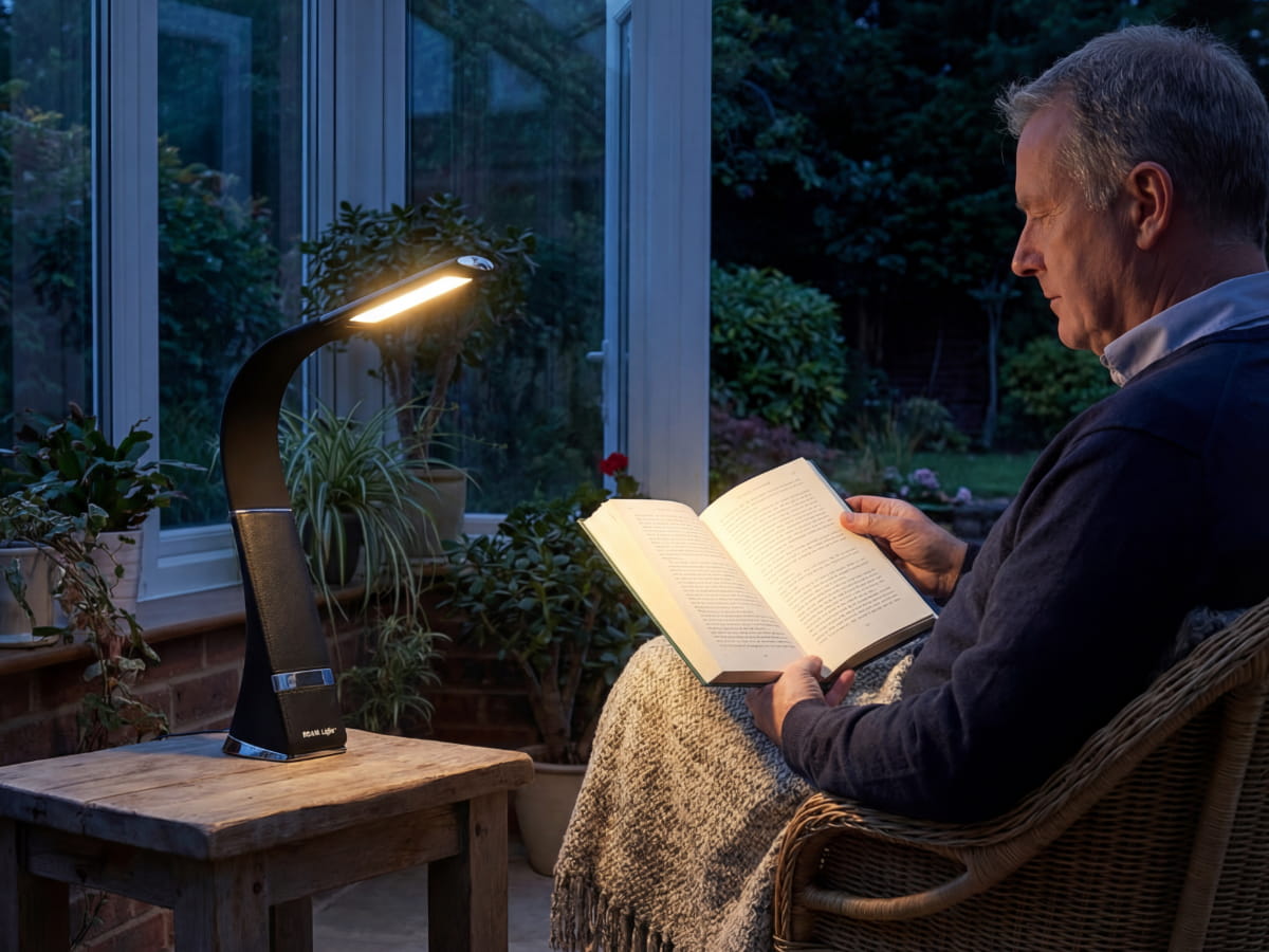 HD ROAM portable light in Black