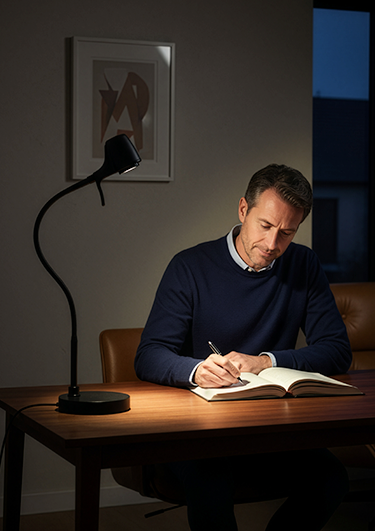 Table Lights For the desk and bedside