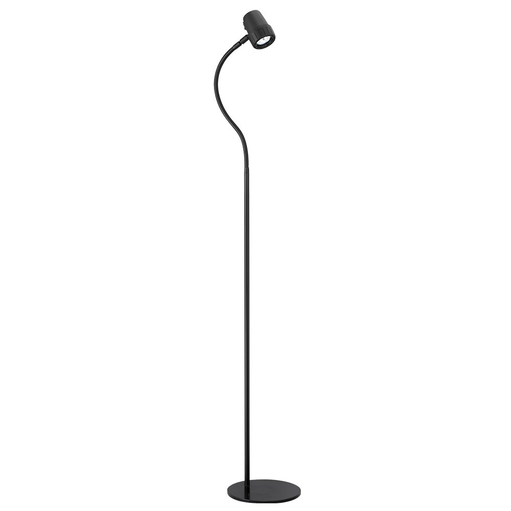 High Definition Essential Floor Reading Light from Serious Readers | Lightweight Base, Black Finish