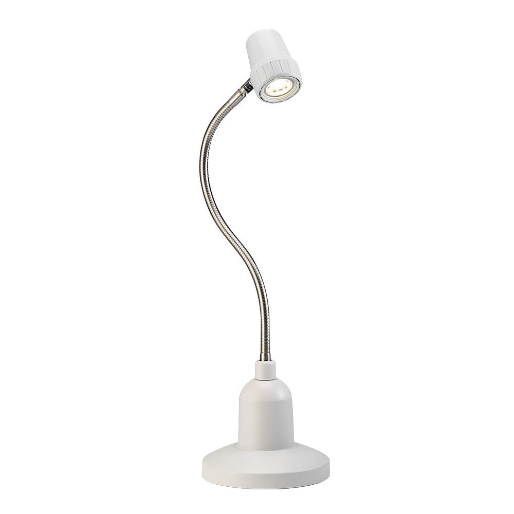 High Definition Essential Table Reading Light from Serious Readers | Heavyweight Base, Heritage White Finish