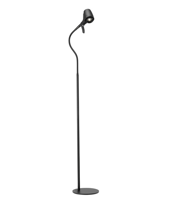 HD Original Floor Reading Light, Lightweight Black | Serious Readers