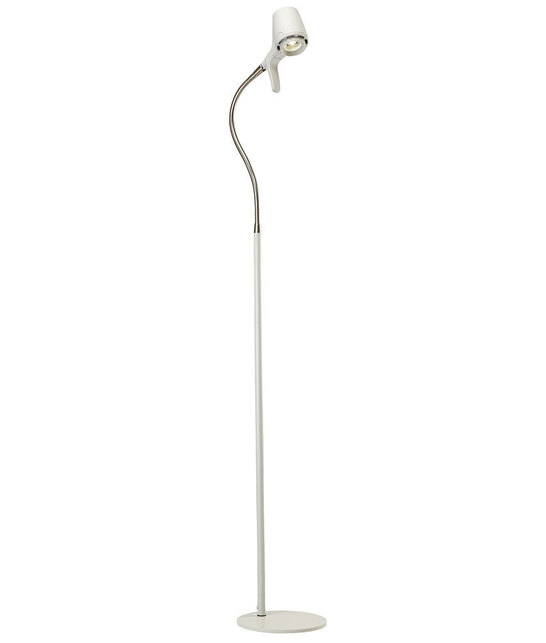 HD Original Floor Reading Light, Lightweight Heritage White | Serious Readers