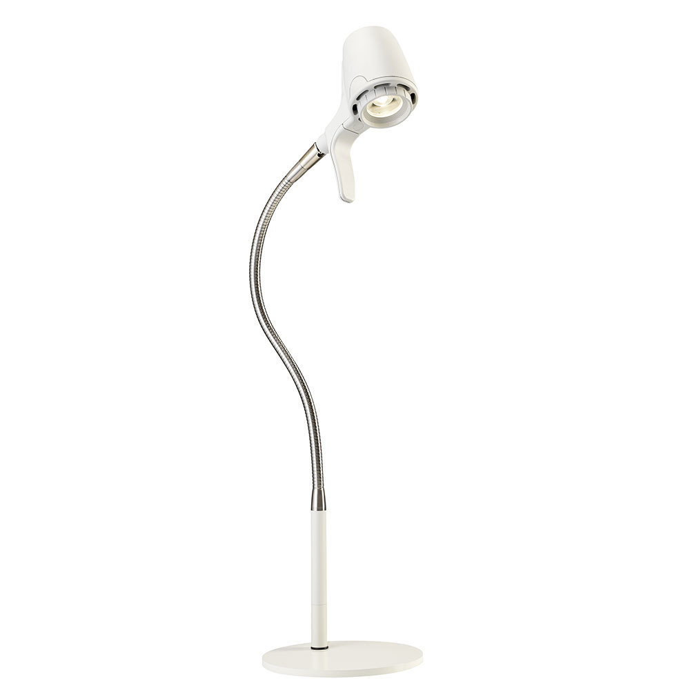 HD Original Table Reading Light, Lightweight Heritage White | Serious Readers